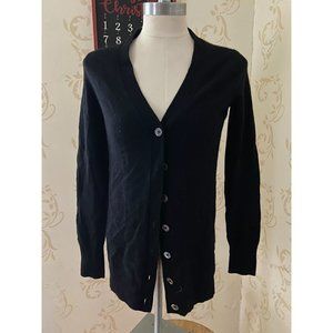 Ladies Small Bloomingdales 100% Cashmere Cardigan Sweater